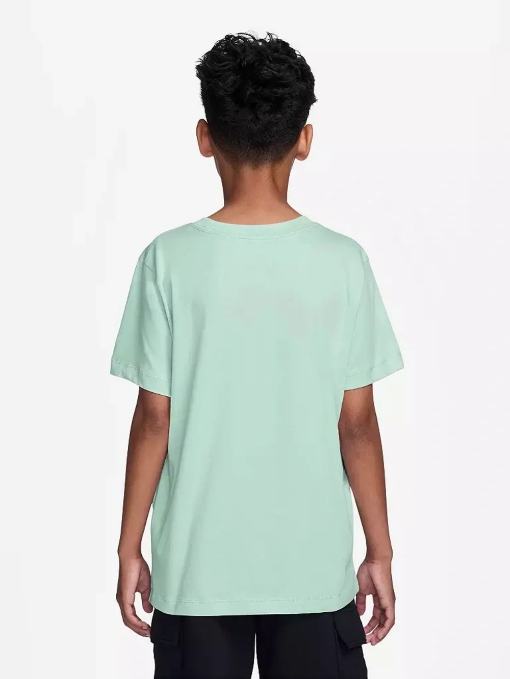 Nike Kids Mint Green Logo Tee
